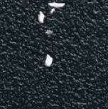 Black Confetti Plastic Color Sample